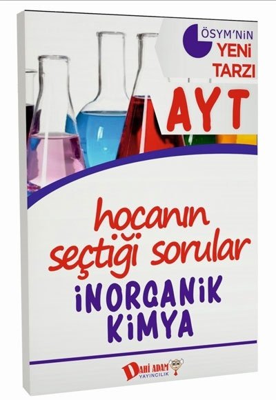 Dahi Adam YKS AYT Hocanın Seçtiği Sorular İnorganik Kimya Soru Bankası Dahi Adam Yayıncılık