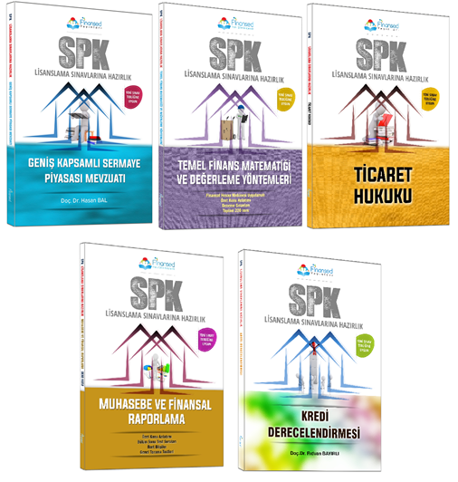 Finansed SPK Kredi Derecelendirme Lisansı Konu Anlatımlı 5 li Set Finansed Yayınları