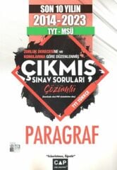 Çap Yayınları YKS TYT MSÜ Paragraf 2014-2023 Son 10 Yılın Çıkmış Sınav Soruları Çözümlü Çap Yayınları
