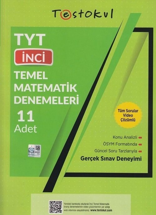 Test Okul YKS TYT Temel Matematik İnci 11 Deneme Test Okul Yayınları