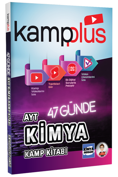 Kampplus YKS AYT Kimya Kampplus 47 Günde Kamp Kitabı Kampplus