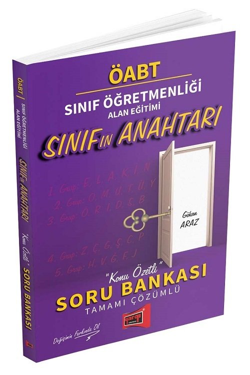 SÜPER FİYAT Yargı 2020 ÖABT Sınıf Öğretmenliği Alan Eğitimi Sınıfın Anahtarı Konu Özetli Soru Bankası Çözümlü Yargı Yayınları