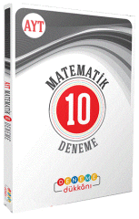 Deneme Dükkanı YKS AYT Matematik 10 Deneme Deneme Dükkanı Yayınları