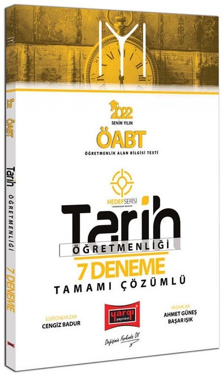 Yargı 2022 ÖABT Tarih Öğretmenliği 7 Deneme Çözümlü - Ahmet Güneş, Başar Işık Yargı Yayınları