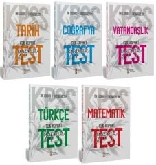 İsem 2024 KPSS Lise Ortaöğretim Ön Lisans Yaprak Test 5 li Set İsem Yayıncılık