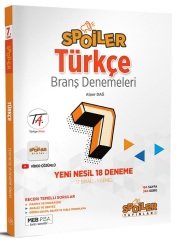 Spoiler 7. Sınıf Türkçe Spoiler 18 Deneme Spoiler Yayınları