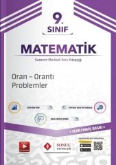 Sonuç 9. Sınıf Matematik Oran Orantı Problemler Kazanım Merkezli Soru Kitapçığı Video Çözümlü Sonuç Yayınları