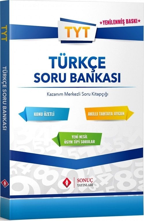 Sonuç YKS TYT Türkçe Soru Bankası Sonuç Yayınları