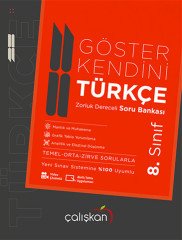 Çalışkan 8. Sınıf Türkçe Göster Kendini Soru Bankası Çalışkan Yayınları