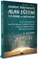 Adem Hakan ÖABT Türk Dili ve Edebiyatı Alan Eğitimi 5 Deneme ve Ders Notları Adem Hakan UZEM