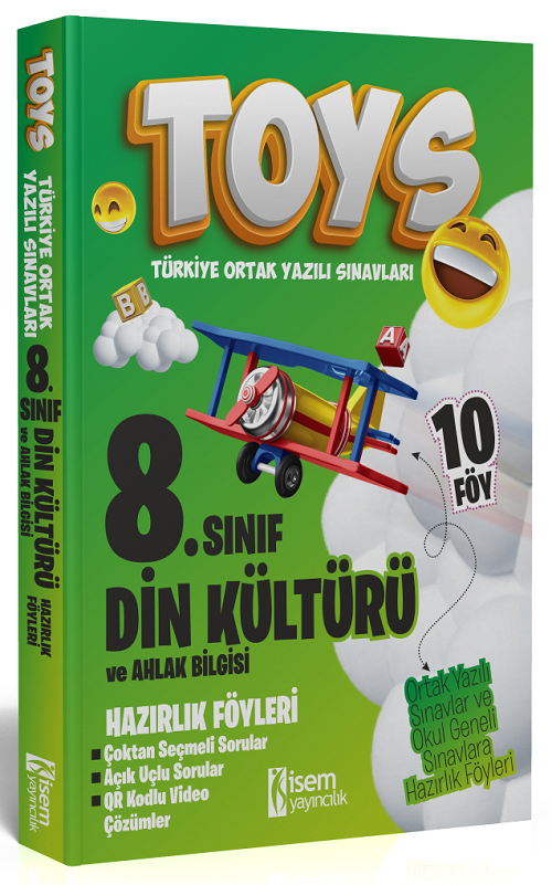 İsem 8. Sınıf Din Kültürü ve Ahlak Bilgisi TOYS Hazırlık Föyleri İsem Yayıncılık