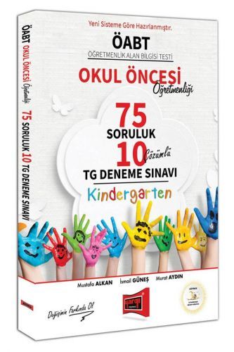 Yargı 2019 ÖABT Okul Öncesi Öğretmenliği 75 Soruluk TG 10 Deneme Sınavı Yargı Yayınları