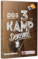 Kitappatik DGS KAMP 3 Deneme Dijital Çözümlü Kitappatik Yayınları