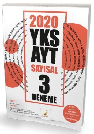Pelikan YKS AYT Sayısal 3 Deneme Sınavı Pelikan Yayınları