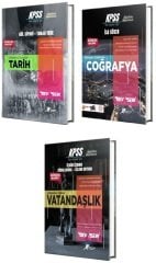 SÜPER FİYAT Dev Kadro KPSS Tarih+Coğrafya+Vatandaşlık Soru 3 lü Set Dev Kadro Akademi Yayınları