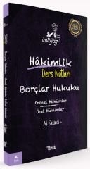 Temsil 2024 Hakimlik İMTİYAZ Borçlar Hukuku Genel ve Özel Hükümler Ders Notları 4. Baskı - Ali Sakinci Temsil Kitap Yayınları