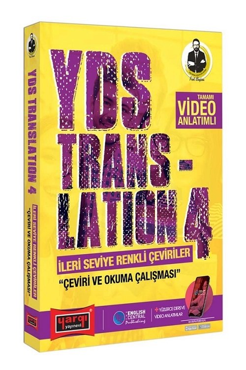 Yargı YDS Translation-4 İleri Seviye Renkli Çeviriler - Fuat Başkan Yargı Yayınları