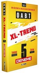 XL Trend ÖABT Din Kültürü ve Ahlak Bilgisi Öğretmenliği 5 Deneme Çözümlü XL Trend Yayınları