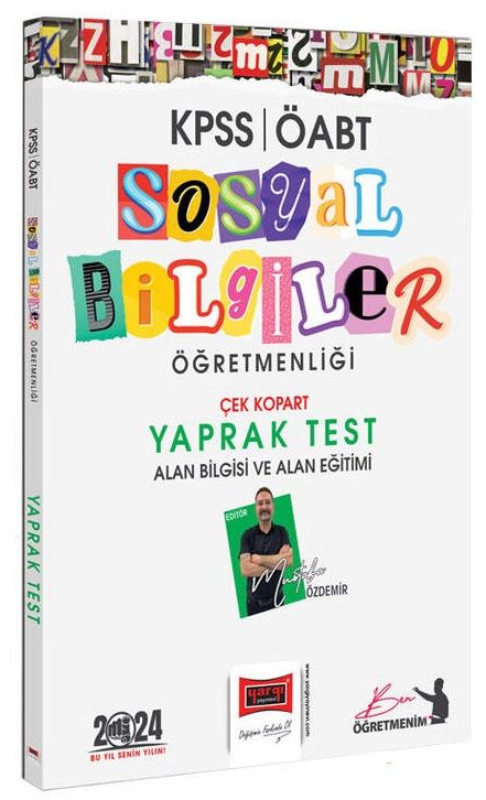 Yargı 2024 ÖABT Sosyal Bilgiler Öğretmenliği Alan Bilgisi ve Alan Eğitimi Yaprak Test Yargı Yayınları