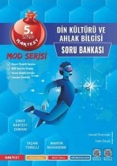 Nartest 5. Sınıf Din Kültürü ve Ahlak Bilgisi Mod Serisi Soru Bankası Nartest Yayınları