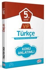 Editör 5. Sınıf VIP Türkçe Konu Anlatımlı Editör Yayınları