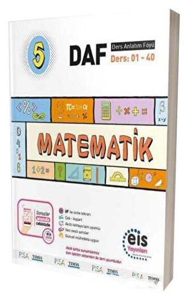 Eis Yayınları 5. Sınıf Matematik DAF Ders Anlatım Föyü Eis Yayınları