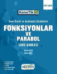 Okyanus YKS TYT AYT Fonksiyonlar ve Parabol KonuTik Konu Özetli Soru Bankası Okyanus Yayınları