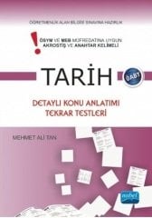 Nobel ÖABT Tarih Öğretmenliği Konu Anlatımı - Mehmet Ali Tan Nobel Yayınları