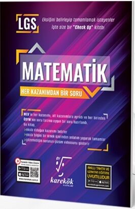 Karekök 8. Sınıf LGS Matematik Her Kazanım Bir Soru Karekök Yayınları
