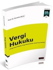 Savaş 2024 Vergi Hukuku 55. Baskı - Nurettin Bilici Savaş Yayınları