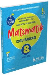 Muba 8. Sınıf Matematik Soru Bankası Muba Yayınları