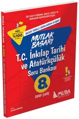Muba 8. Sınıf LGS TC İnkılap Tarihi ve Atatürkçülük Mutlak Başarı Soru Bankası Muba Yayınları