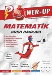 Nartest 8. Sınıf Matematik Power-Up Soru Bankası Nartest Yayınları