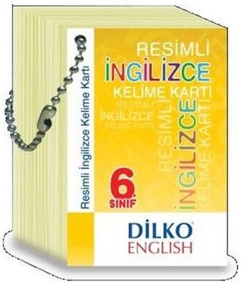 Dilko 6. Sınıf Resimli İngilizce Kelime Kartı Dilko Yayınları