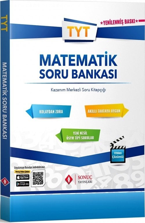 Sonuç YKS TYT Matematik Soru Bankası Sonuç Yayınları