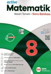SÜPER FİYAT SBM Yayınları 8. Sınıf Matematik Active Soru Bankası SBM Yayınları