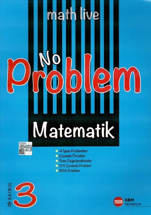 SÜPER FİYAT SBM Yayınları 3. Sınıf Matematik Math Live No Problem Soru Bankası SBM Yayınları