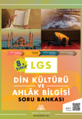 Marsis 8. Sınıf LGS Din Kültürü ve Ahlak Bilgisi Soru Bankası Marsis Yayınları