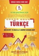 Omage 8. Sınıf Türkçe Motivasyon Soru Bankası Omage Yayınları
