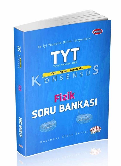 Editör YKS TYT Fizik Konsensüs Soru Bankası Editör Yayınları