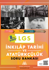 Marsis 8. Sınıf LGS TC İnkılap Tarihi ve Atatürkçülük Soru Bankası Marsis Yayınları