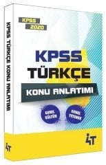 4T Yayınları 2020 KPSS Türkçe Konu Anlatımı 4T Yayınları