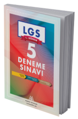 Marsis 8. Sınıf LGS Tüm Dersler 1. Dönem 5 Deneme Marsis Yayınları