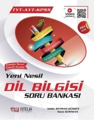 Nitelik YKS TYT AYT KPSS Dil Bilgisi Soru Bankası Nitelik Yayınları