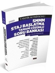Savaş 2020 SMMM Staj Başlatma Soru Bankası Çözümlü - Mustafa Karadeniz Savaş Yayınları