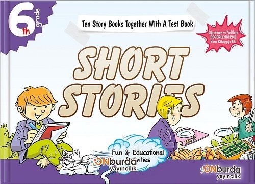 Onburda 6. Sınıf Short Stories 10 Kitap Set Onburda Yayınları