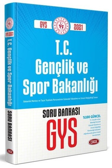 Data 2021 GYS Gençlik ve Spor Bakanlığı Soru Bankası Görevde Yükselme Data Yayınları