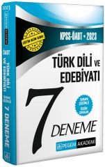 Pegem 2023 ÖABT Türk Dili ve Edebiyatı 7 Deneme Çözümlü Pegem Akademi Yayınları