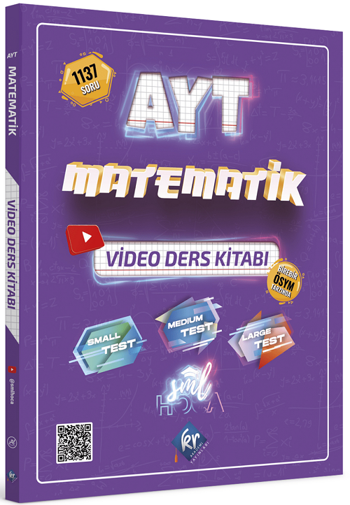 KR Akademi YKS AYT SML Hoca Matematik Video Ders Kitabı KR Akademi Yayınları