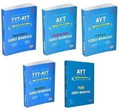 Editör YKS AYT Sayısal Konsensüs Soru Bankası Seti (5 Kitap) Editör Yayınları